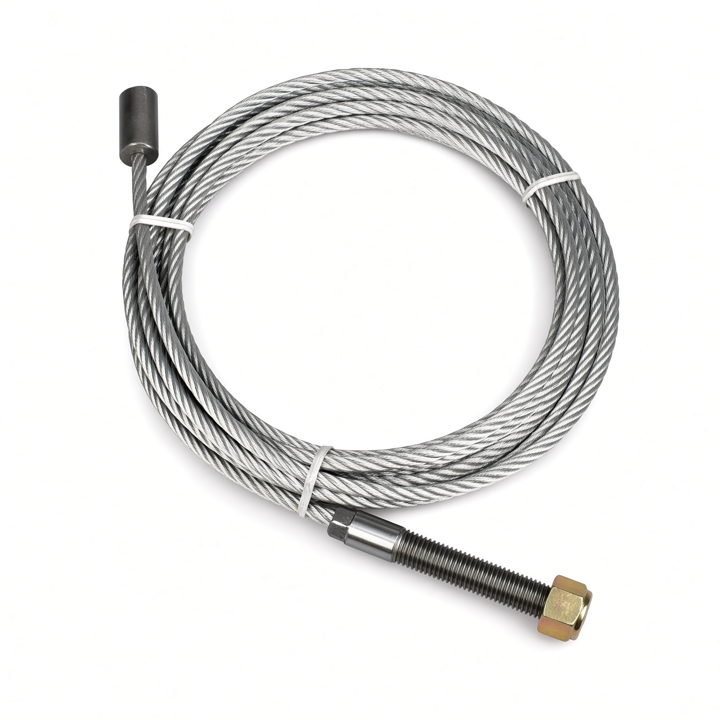 Benwil 500215-5 Lifting Cable - 219" Long, 1 Threaded Stud, 1 Stop for FP-12G / FP-12LR Car Lifts