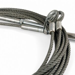 Hydra-Lift 79581 Lifting Cable - 384" Long, 1 Threaded Stud, 1 Loop for 78 / 78CB 4-Post Lifts