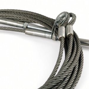 Hydra-Lift 79582 Lifting Cable - 148" Long, 1 Threaded Stud, 1 Loop for 78 / 78CB 4-Post Lifts
