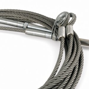 Hydra-Lift 79583 Lifting Cable - 205" Long, 1 Threaded Stud, 1 Loop for 78 / 78CB 4-Post Lifts