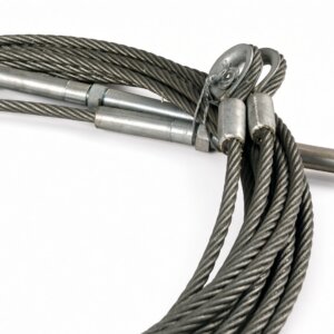 Hydra-Lift 98582 Lifting Cable - 235" Long, 1 Threaded Stud, 1 Loop for 88CB / 88CB LUBE 4-Post Lifts