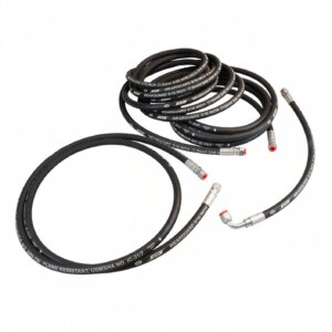 Quality Lift 26K70120 Hydraulic Hose Kit - 3 Hoses with a Tee Fitting for 9000AS / Q10000 Car Lifts