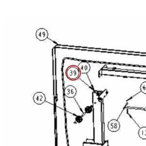 Cylinder Mount / Upright Assembly (Standard Ht.)