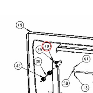 Cylinder Mount / Upright Weldment (Extended Ht.)
