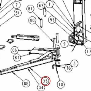 Rear Arm Tube Weldment (Narrow Asymmetric or Symmetric)