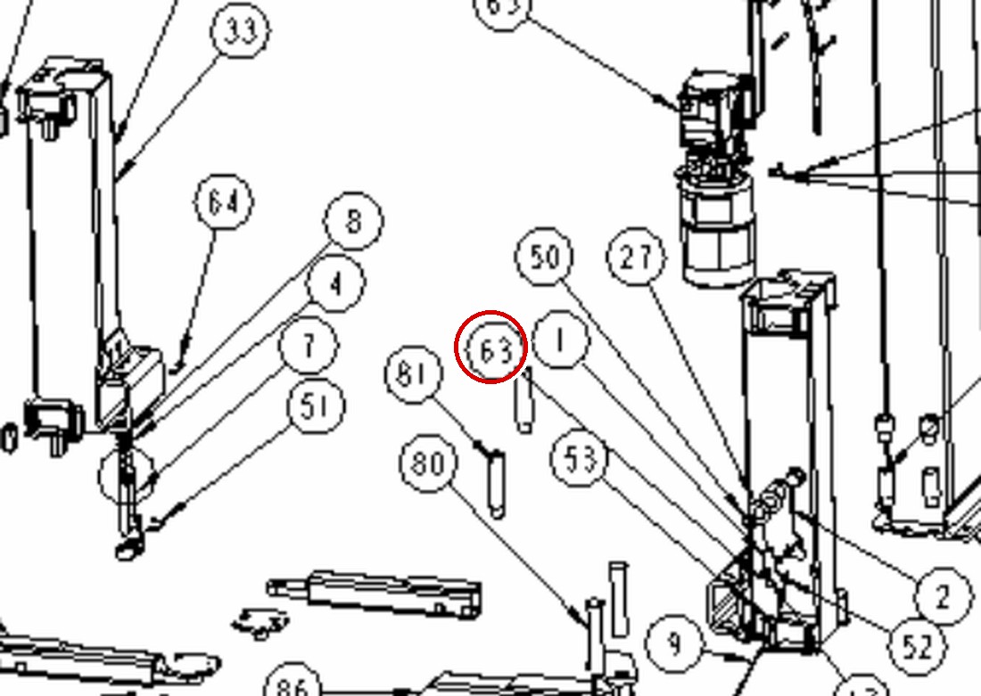 Forward Lift 991503 Snap Ring, 3/8" Klip-Ring (Truarc 5304-0037) for I10 / INT 10 (DP10 item 63)