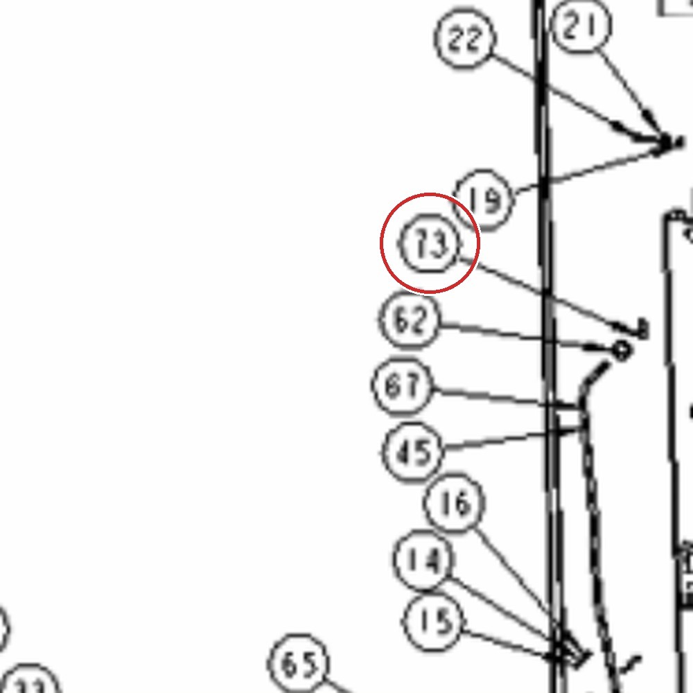Forward Lift 992502 Fitting, 3/8" MJIC Tee - I10 / INT 10 Two-Post Lifts - parts drawing detail